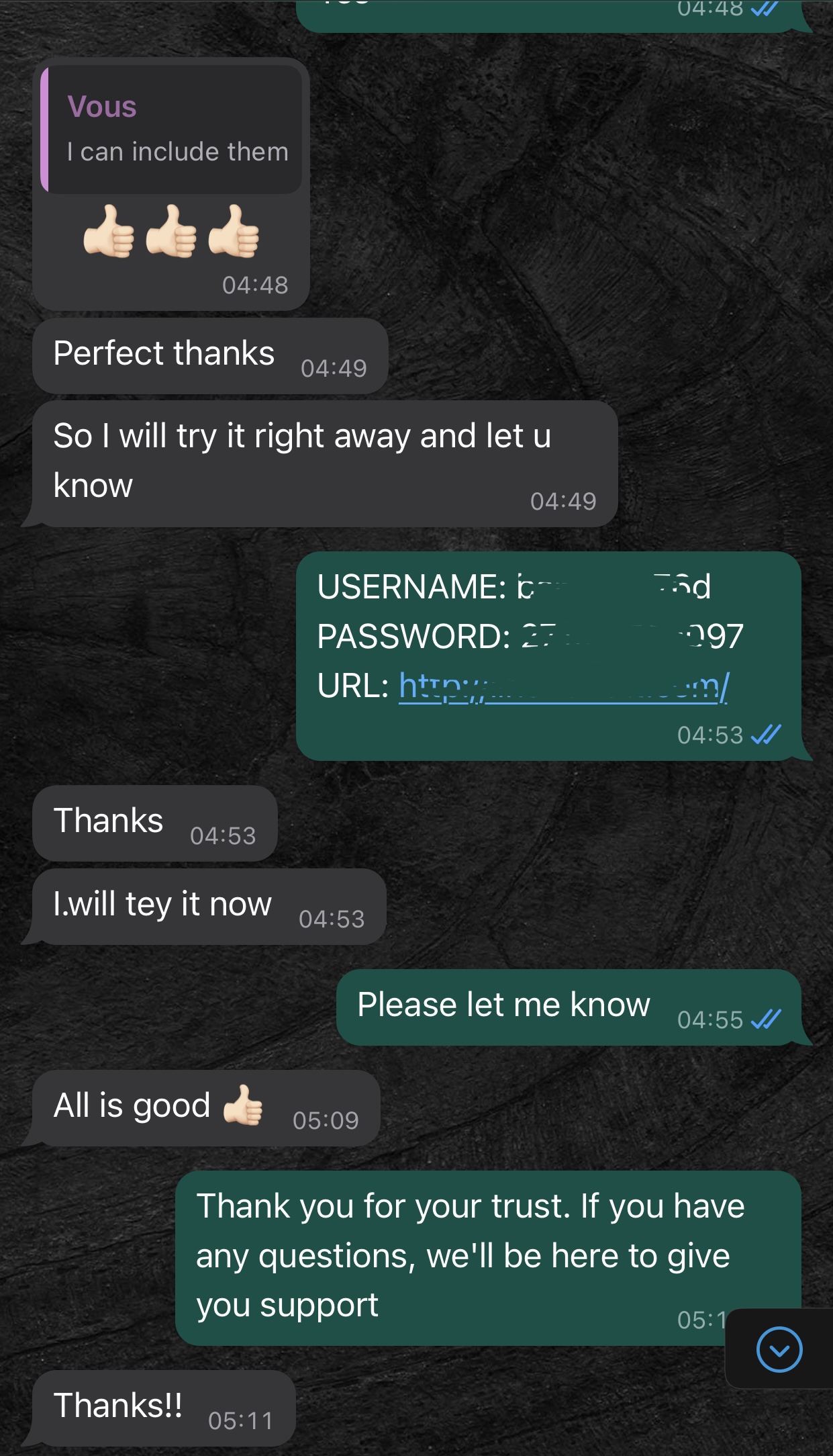 Customer testimonials for HazelnuTV - Best IPTV USA and Canada service with WhatsApp reviews