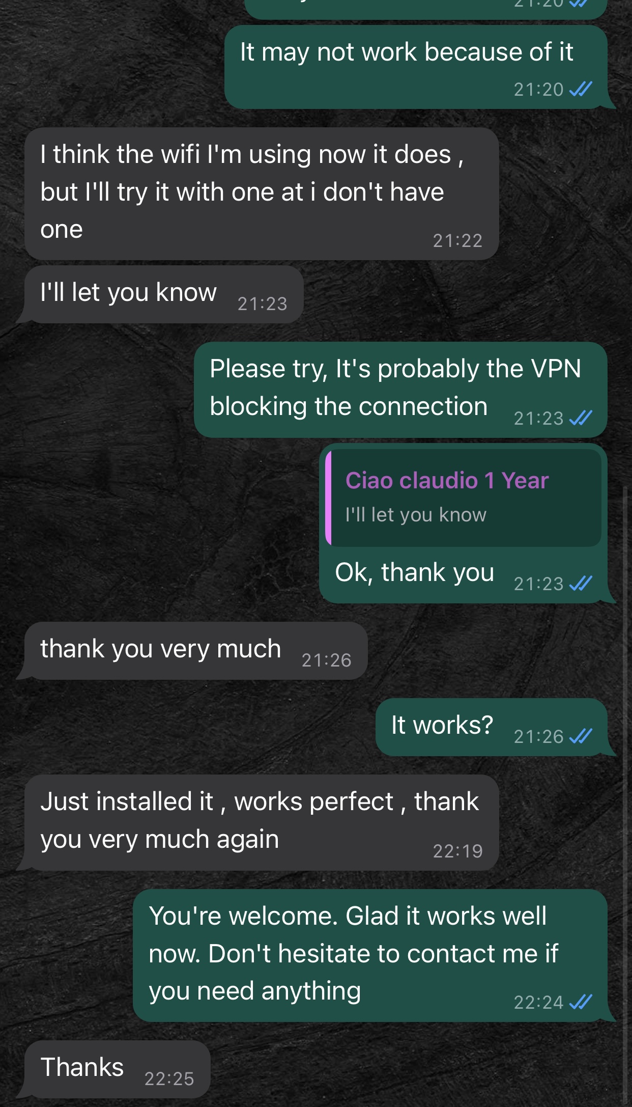 Customer testimonials for HazelnuTV - Best IPTV USA and Canada service with WhatsApp reviews