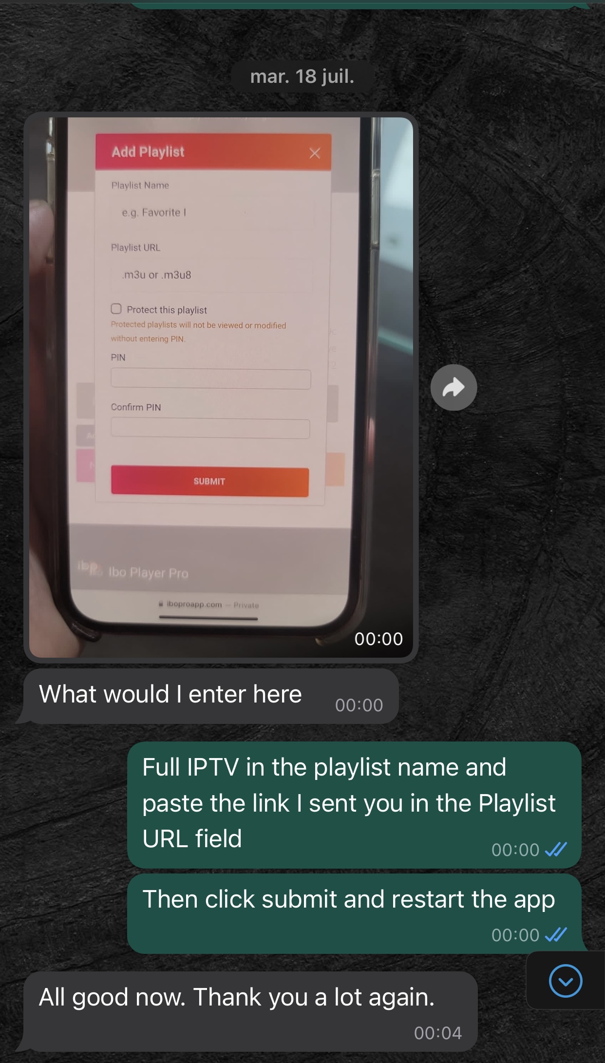 Customer testimonials for HazelnuTV - Best IPTV USA and Canada service with WhatsApp reviews