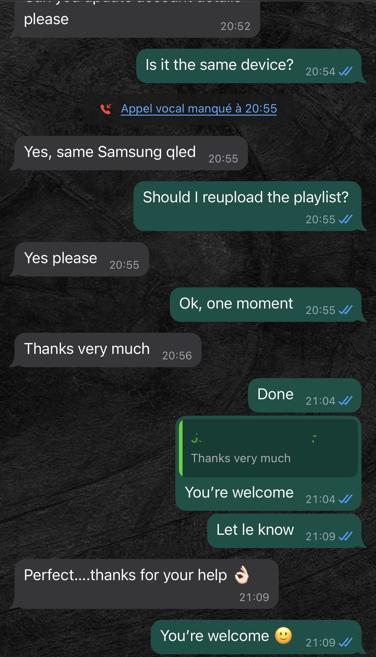 Customer testimonials for HazelnuTV - Best IPTV USA and Canada service with WhatsApp reviews